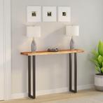 Acacia Tafelblad 140cm | Tweedekansje | OP=OP, Huis en Inrichting, Minder dan 50 cm, 100 tot 150 cm, Rustiek, Nieuw