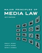 Major Principles of Media Law, 2017 9781305646506, Boeken, Verzenden, Gelezen, Wayne Overbeck