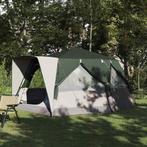 vidaXL Huisje Tent met dak met opslag Groen 400 x 350 x 212, Verzenden, Nieuw