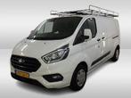 Ford Transit Custom 2.0 TDci L2 H1 Trend Airco 2x Schuifdeur, Stof, Gebruikt, Euro 6, Wit