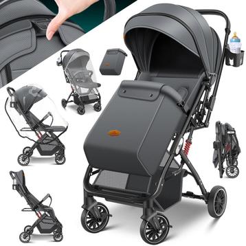 Buggy / kinderwagen - 3 in 1 - inklapbare wandelwagen - met beschikbaar voor biedingen