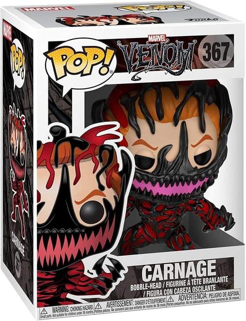 Funko Pop! - Marvel Venom Carnage (Cletus) #367 | Funko -, Verzamelen, Poppetjes en Figuurtjes, Nieuw, Verzenden