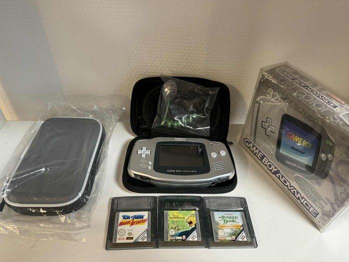 Nintendo - Gameboy Advance - Platinum Handheld + OVP, Spelcomputers en Games, Spelcomputers | Overige Accessoires
