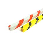 Stootrand foam, model 9 – 1 meter - Wit & Rood -, Verzenden