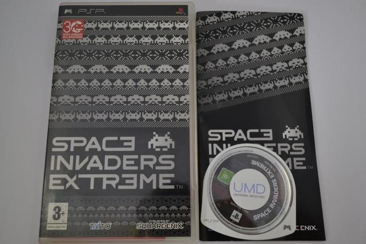 Space Invaders Extreme (PSP PAL), Spelcomputers en Games, Games | Sony PlayStation Portable, 1 speler, Zo goed als nieuw, Verzenden