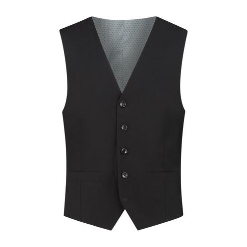 GENTS - MM gilet blend zwart - 46, Kleding | Heren, Kostuums en Colberts, Verzenden