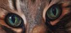 Moira Lazio - Ritratto iperrealistico gatto europeo, Antiek en Kunst
