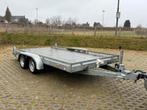ATEC tandemasser auto-ambulance / plateau aanhanger 2700 kg, Ophalen, Zo goed als nieuw