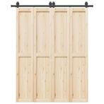 vidaXL Doos met onderdelen voor schuifdeur 183 cm staal, Doe-het-zelf en Verbouw, IJzerwaren en Bevestigingsmiddelen, Verzenden