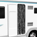 vidaXL Vliegengordijn 56x185 cm chenille antraciet, Verzenden, Nieuw