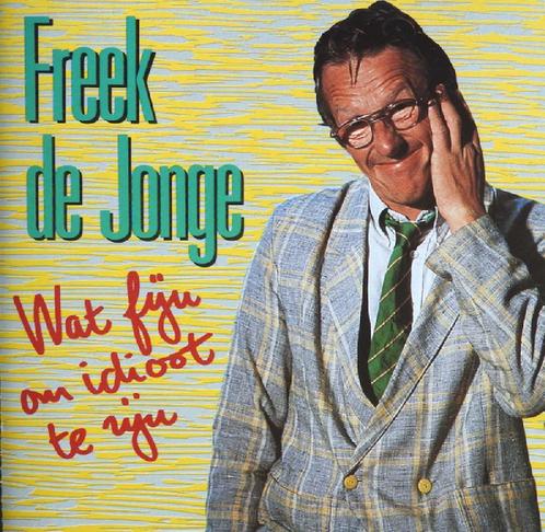 cd - Freek De Jonge - Wat Fijn Om Idioot Te Zijn, Cd's en Dvd's, Cd's | Overige Cd's, Zo goed als nieuw, Verzenden