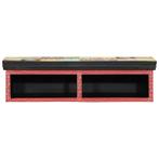 vidaXL TV Kast met plank Multikleur 80 x 30 x 22 cm Bewerkt, Verzenden, Nieuw