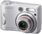 Sony DSC-S90 Digitale Compact Camera - Zilver, Verzenden, Zo goed als nieuw