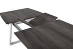 Eettafel - Romy - 160x85 cm - Grijs - Uitschuifbaar - Jörn, Huis en Inrichting, Verzenden, Nieuw