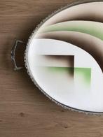 Dienblad - Keramiek en metaal, Antiek en Kunst