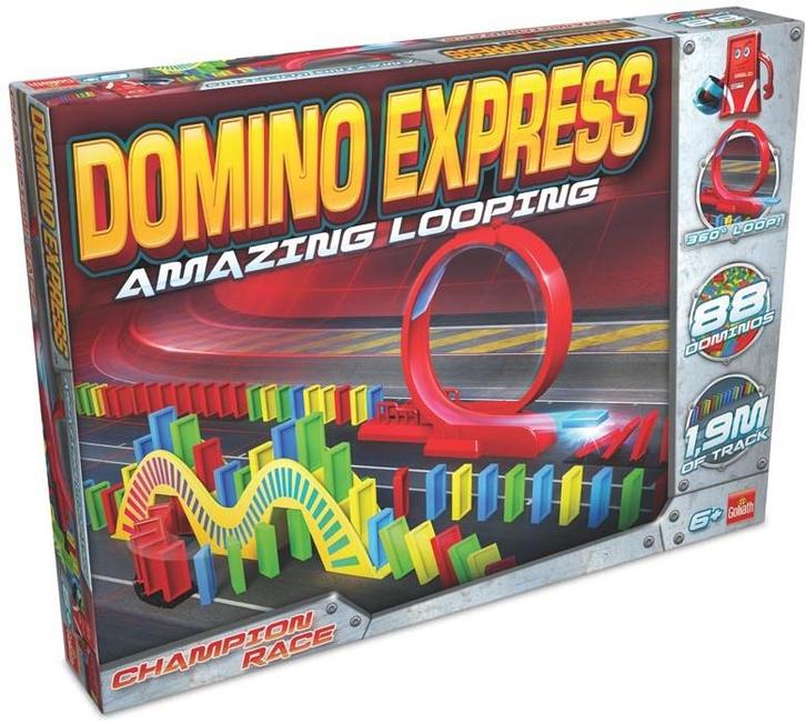 Domino Express - Amazing looping | Goliath - Kinderspellen, Kinderen en Baby's, Speelgoed | Bouwstenen, Nieuw, Verzenden
