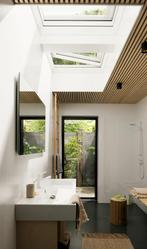 Velux lichtkoepel HR++ vlak glas | ventilatie | 90x90cm, Doe-het-zelf en Verbouw, Glas en Ramen, Nieuw