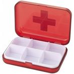 Benson Compacte pillendoos - 6 vakjes - lichtgewicht - tr..., Ophalen of Verzenden, Nieuw