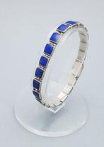 Zilver - Armband - Lapis Lazuli., Antiek en Kunst