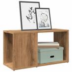 vidaXL Tv-meubel 60x24x32 cm bewerkt hout artisanaal, Huis en Inrichting, Kasten | Televisiemeubels, Verzenden, Nieuw, 50 tot 100 cm