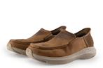 Skechers Instappers in maat 42 Bruin, Kleding | Heren, Schoenen, Bruin, Verzenden, Overige typen, Skechers