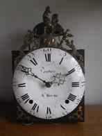 Klok - messing ijzer - 1750-1800, Antiek en Kunst