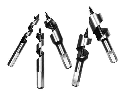 Set van 5 korte slangenboren (10, 13, 19, 22 en 25 mm, 10 c, Doe-het-zelf en Verbouw, Gereedschap | Handgereedschap, Nieuw, Ophalen of Verzenden