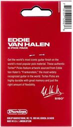 Jim Dunlop Eddie Van Halen Frankenstein plectrum 0.60 mm, Ophalen of Verzenden, Nieuw, Elektrische gitaar