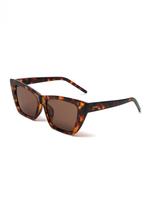 Vierkant Cat Eye Tortoise Bruin Montuur Bruine Glazen Kat Ti, Ophalen of Verzenden, Nieuw, Feestartikel, Carnaval