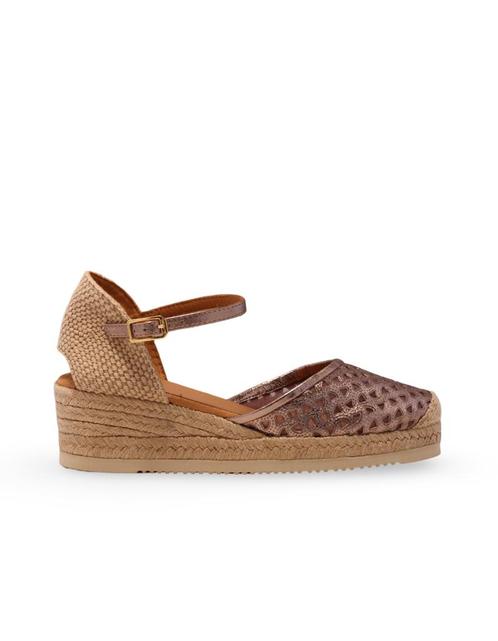 Unisa espadrilles dames 40 goud/zilver, Kleding | Dames, Schoenen, Nieuw, Verzenden