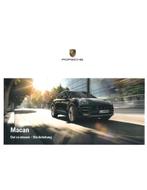 2018 PORSCHE MACAN INSTRUCTIEBOEKJE DUITS, Auto diversen, Handleidingen en Instructieboekjes