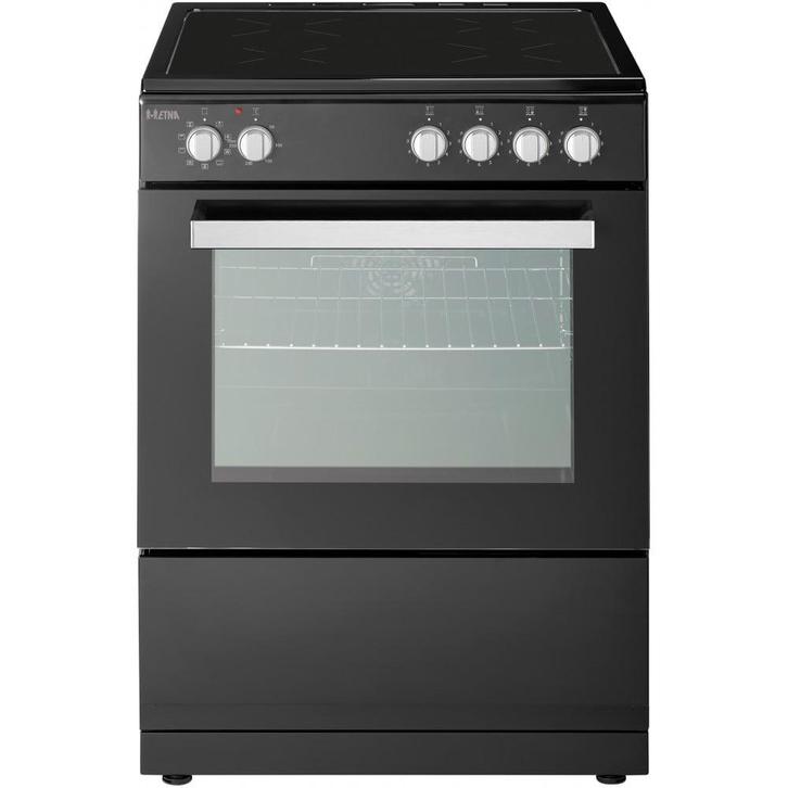 €739 Etna FIV560ZWA Inductie fornuis Zwart, Witgoed en Apparatuur, Fornuizen, Ophalen of Verzenden