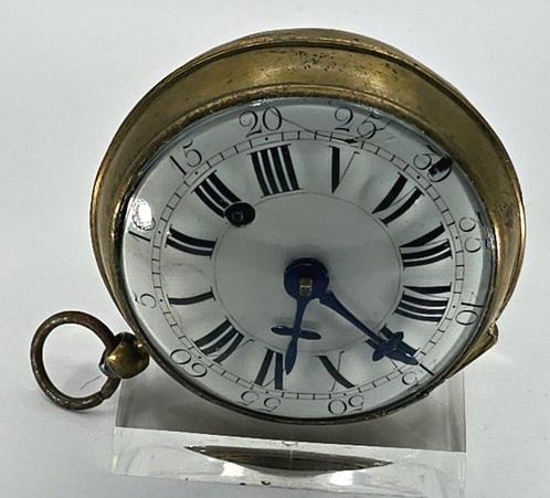 BRENOT A DIJON - vergoldete Oignonspindeluhr - Emaille, Sieraden, Tassen en Uiterlijk, Horloges | Heren