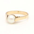 Ring - 18 karaat Geel goud - Parel, Sieraden, Tassen en Uiterlijk, Ringen, Nieuw
