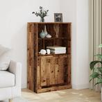 vidaXL buffetkast 60x35,5x103,5 cm bewerkt hout oud, Huis en Inrichting, Kasten | Buffetkasten, Verzenden, 100 tot 150 cm, Nieuw