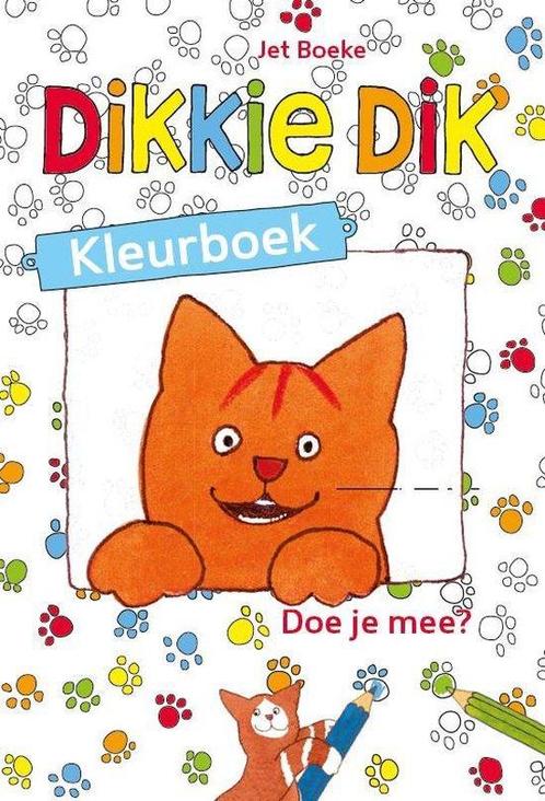 Boek: Dikkie Dik - Kleurboek - (als nieuw), Boeken, Overige Boeken, Zo goed als nieuw, Verzenden