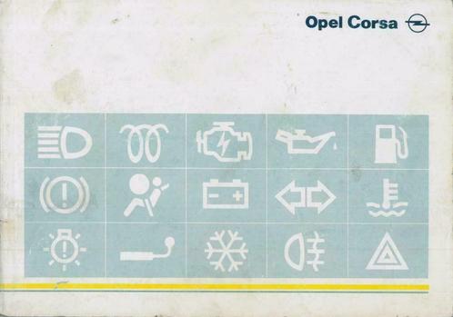 1996 Opel Corsa instructieboekje handleiding Nederlands., Auto diversen, Handleidingen en Instructieboekjes, Verzenden