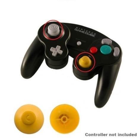 Gamecube Replacement Analog Cap (Yellow), Spelcomputers en Games, Spelcomputers | Nintendo GameCube, Nieuw, Ophalen of Verzenden