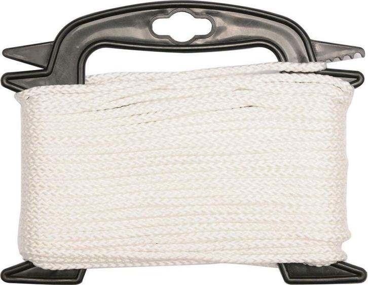 Touw op klos - 4mm - 20 meter - Wit, Doe-het-zelf en Verbouw, Overige Doe-het-zelf en Verbouw, Nieuw, Ophalen of Verzenden