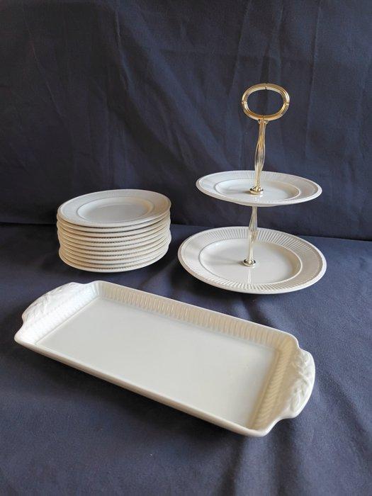 wedgwood - Gebak/taartset (13) - Edme - Aardewerk, Antiek en Kunst, Antiek | Meubels | Tafels