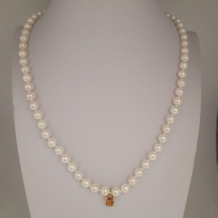 Zonder Minimumprijs - Ketting met hanger - 18 karaat Geel, Sieraden, Tassen en Uiterlijk, Antieke sieraden