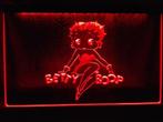 Betty Boop neon bord lamp LED verlichting reclame lichtbak X, Nieuw, Verzenden