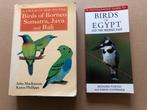 2 Vogelgidsen - Indonesië - Egypte - ENGELS, Ophalen of Verzenden, Gelezen, Vogels
