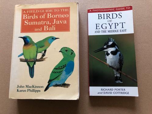 2 Vogelgidsen - Indonesië - Egypte - ENGELS, Boeken, Dieren en Huisdieren, Gelezen, Vogels, Ophalen of Verzenden
