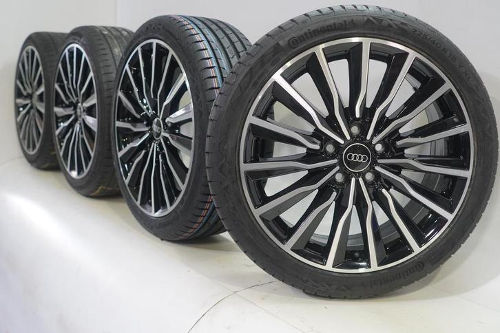 Audi A3 8V 18 inch velgen Continental Zomerbanden Nieuw Orig, Auto-onderdelen, Banden en Velgen, Velg(en), Gebruikt, 18 inch, Zomerbanden