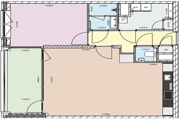 Appartement Dokter Frans Fouquetstraat in Maastricht, Huizen en Kamers, Huizen te huur, Via bemiddelaar, Limburg, Appartement