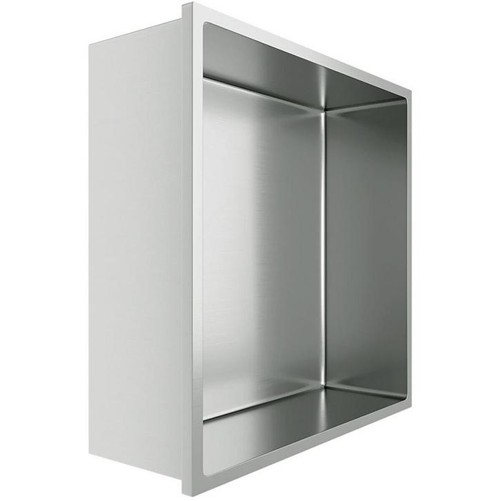 Inbouwnis - Leoni Nima - 30x30x10cm - RVS, Doe-het-zelf en Verbouw, Sanitair, Nieuw, Rvs, Ophalen of Verzenden