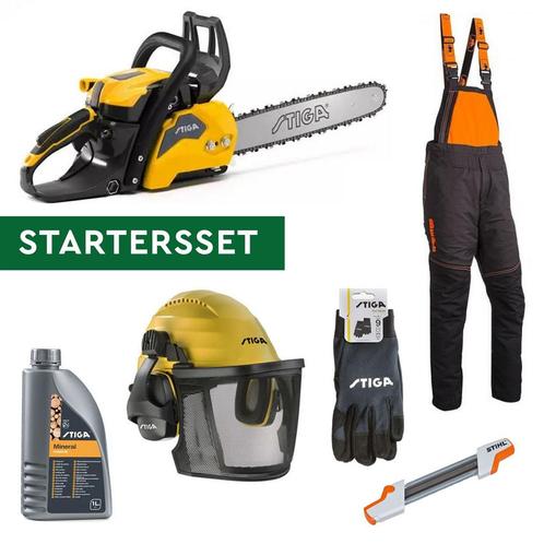 STIGA CS 545 MOTORZAAG STARTERSSET, Tuin en Terras, Hand-tuingereedschap