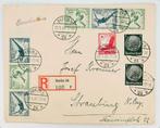 Duitse Rijk - Duits keizerlijk bewijsstuk 1937 + 1938, Gestempeld
