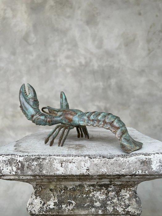 sculptuur, NO RESERVE PRICE - Bronze Patinated Lobster, Antiek en Kunst, Kunst | Designobjecten